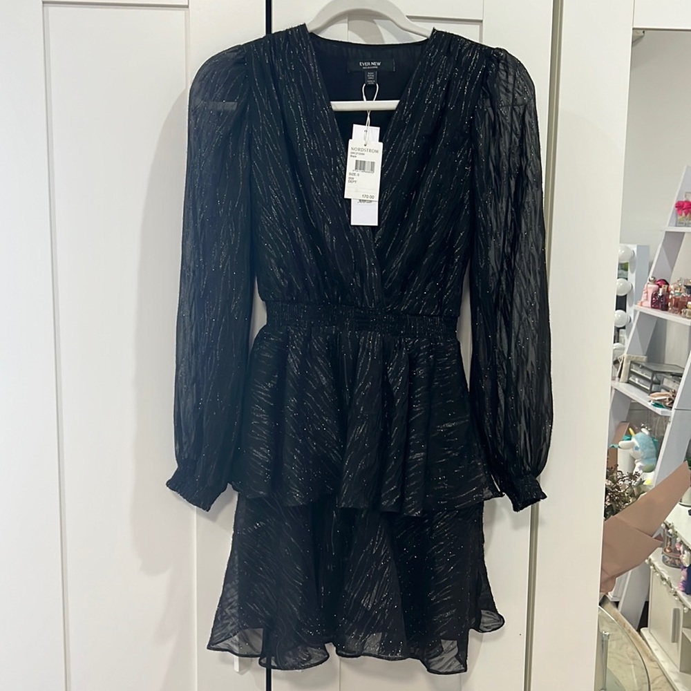 Ever New Tiered LBD NWT